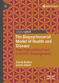 The Biopsychosocial Model of Health and Disease : New Philosophical and Scientific Developments