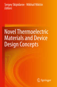Novel Thermoelectric Materials and Device Design Concepts （2019）