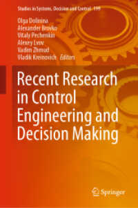 Recent Research in Control Engineering and Decision Making (Studies in Systems, Decision and Control)
