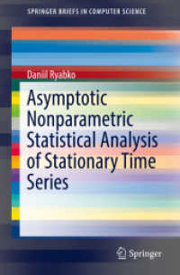 Asymptotic Nonparametric Statistical Analysis of Stationary Time Series (Springerbriefs in Computer Science)