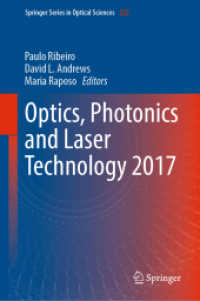 Optics, Photonics and Laser Technology 2017 (Springer Series in Optical Sciences)