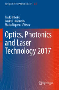 Optics, Photonics and Laser Technology 2017 (Springer Series in Optical Sciences)