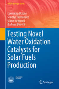 Testing Novel Water Oxidation Catalysts for Solar Fuels Production (Polito Springer Series)