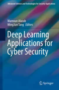 Deep Learning Applications for Cyber Security (Advanced Sciences and Technologies for Security Applications) （2019）