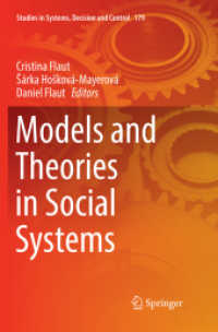 Models and Theories in Social Systems (Studies in Systems, Decision and Control)
