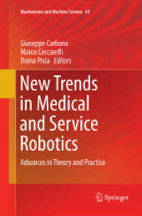 New Trends in Medical and Service Robotics : Advances in Theory and Practice (Mechanisms and Machine Science)