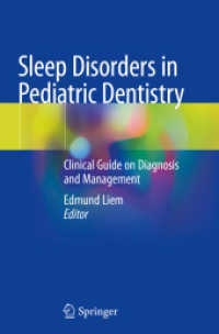 Sleep Disorders in Pediatric Dentistry : Clinical Guide on Diagnosis and Management （2019）