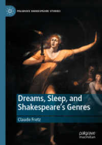 Dreams, Sleep, and Shakespeare's Genres (Palgrave Shakespeare Studies)
