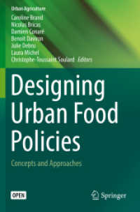 Designing Urban Food Policies : Concepts and Approaches (Urban Agriculture)