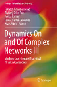 Dynamics on and of Complex Networks III : Machine Learning and Statistical Physics Approaches (Springer Proceedings in Complexity)