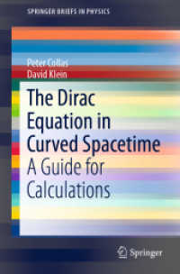 The Dirac Equation in Curved Spacetime : A Guide for Calculations (Springerbriefs in Physics)