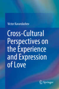 Cross-Cultural Perspectives on the Experience and Expression of Love （2019）