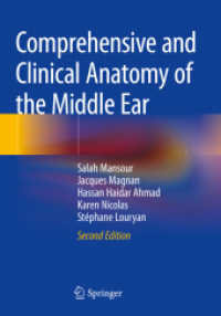 Comprehensive and Clinical Anatomy of the Middle Ear （2ND）