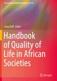 Handbook of Quality of Life in African Societies (International Handbooks of Quality-of-life)
