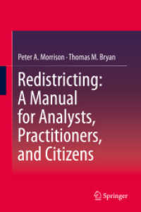 Redistricting: a Manual for Analysts, Practitioners, and Citizens