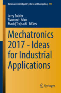 Mechatronics 2017 - Ideas for Industrial Applications (Advances in Intelligent Systems and Computing)