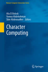 Character Computing (Human-computer Interaction Series)