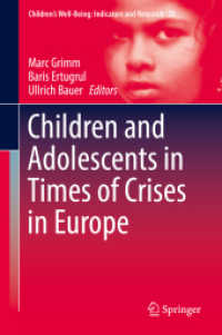 Children and Adolescents in Times of Crises in Europe (Children's Well-being: Indicators and Research)
