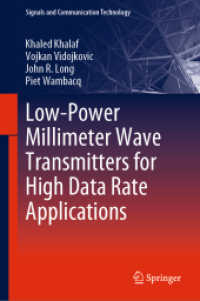 Low-Power Millimeter Wave Transmitters for High Data Rate Applications (Signals and Communication Technology)