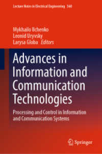 Advances in Information and Communication Technologies : Processing and Control in Information and Communication Systems (Lecture Notes in Electrical Engineering)