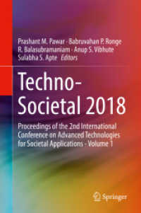 Techno-Societal 2018 : Proceedings of the 2nd International Conference on Advanced Technologies for Societal Applications - Volume 1 （2020）