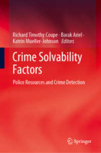 Crime Solvability Factors : Police Resources and Crime Detection