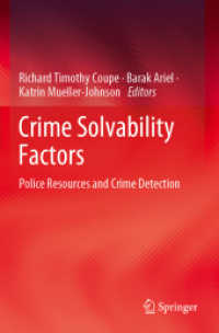 Crime Solvability Factors : Police Resources and Crime Detection