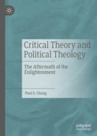Critical Theory and Political Theology : The Aftermath of the Enlightenment （2019）