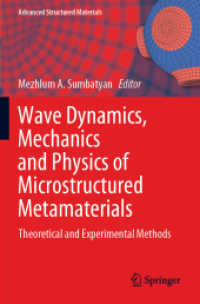 Wave Dynamics, Mechanics and Physics of Microstructured Metamaterials : Theoretical and Experimental Methods (Advanced Structured Materials) （2019）