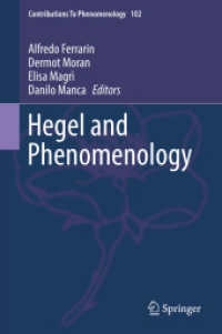 Hegel and Phenomenology (Contributions to Phenomenology)