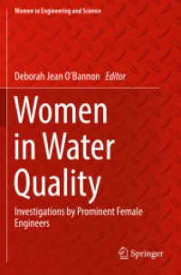 Women in Water Quality : Investigations by Prominent Female Engineers (Women in Engineering and Science)