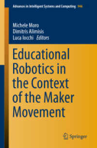 Educational Robotics in the Context of the Maker Movement (Advances in Intelligent Systems and Computing)