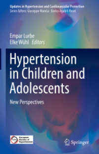 Hypertension in Children and Adolescents : New Perspectives (Updates in Hypertension and Cardiovascular Protection)