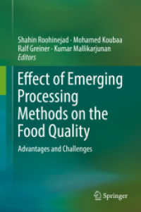 Effect of Emerging Processing Methods on the Food Quality : Advantages and Challenges
