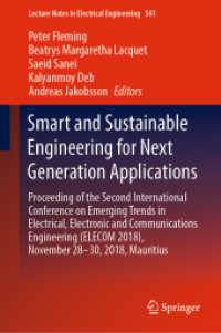 Smart and Sustainable Engineering for Next Generation Applications : Proceeding of the Second International Conference on Emerging Trends in Electrical, Electronic and Communications Engineering (ELECOM 2018), November 28-30, 2018, Mauritius (Lecture