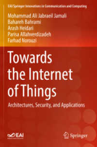 Towards the Internet of Things : Architectures, Security, and Applications (Eai/springer Innovations in Communication and Computing)
