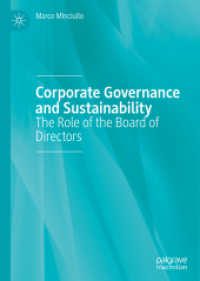 Corporate Governance and Sustainability : The Role of the Board of Directors