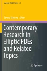 Contemporary Research in Elliptic PDEs and Related Topics (Springer Indam Series)