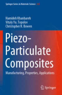 Piezo-Particulate Composites : Manufacturing, Properties, Applications (Springer Series in Materials Science) （2019）