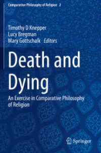 Death and Dying : An Exercise in Comparative Philosophy of Religion (Comparative Philosophy of Religion)