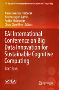 EAI International Conference on Big Data Innovation for Sustainable Cognitive Computing : BDCC 2018 (Eai/springer Innovations in Communication and Computing)