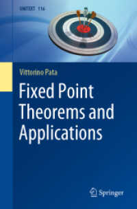 Fixed Point Theorems and Applications (Unitext) （2019）