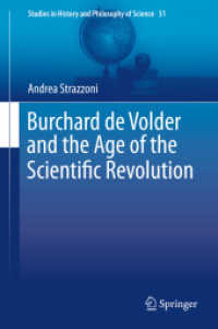 Burchard de Volder and the Age of the Scientific Revolution (Studies in History and Philosophy of Science)