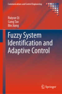 Fuzzy System Identification and Adaptive Control (Communications and Control Engineering) （2019）