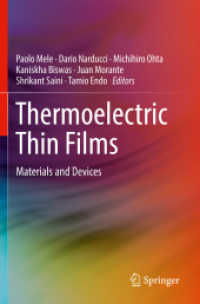 Thermoelectric Thin Films : Materials and Devices （2019）