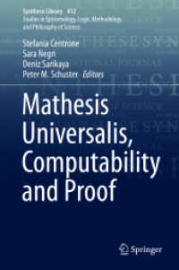 Mathesis Universalis, Computability and Proof (Synthese Library)