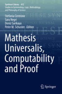 Mathesis Universalis, Computability and Proof (Synthese Library)