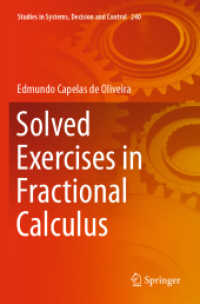 Solved Exercises in Fractional Calculus (Studies in Systems, Decision and Control) （2019）