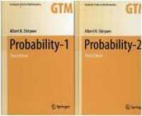 確率論（テキスト・第３版・全２巻）<br>Probability （3. Aufl. 2019. xxvii, 834 S. XXVII, 834 p. 2 volume-set. 235 mm）