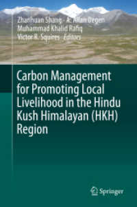 Carbon Management for Promoting Local Livelihood in the Hindu Kush Himalayan (HKH) Region （2020）
